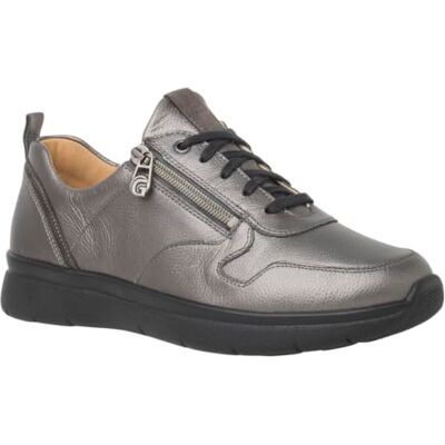 Ganter Damen KIRA-K Sneaker, antrazit, 43 EU X-Weit Ganter Damen KIRA-K Sneaker, antrazit, 43 EU X-Weit