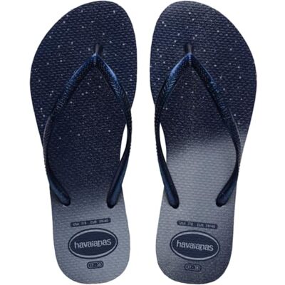 Havaianas Slim Gloss Damen FlipFlop Navy Blue/Navy Blue 33 EU Havaianas Slim Gloss Damen FlipFlop Navy Blue/Navy Blue 33 EU
