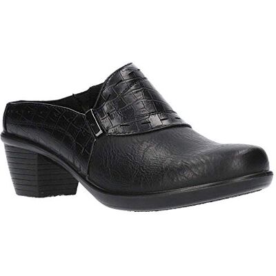 Easy Street Damen Pantoletten Hausschuh, Schwarz/Croco, 38.5 EU Weit Easy Street Damen Pantoletten Hausschuh, Schwarz/Croco, 38.5 EU Weit