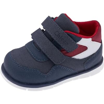 Chicco , Kindersneaker mit Doppeltem Klettverschluss, Bequem, Flexibel und Atmungsaktiv, Perfekt für Frühling, Herbst und Winter, Kinderschuhe für Jungen, Entworfen in Italien Chicco , Kindersneaker mit Doppeltem Klettverschluss, Bequem, Flexibel und Atmungsaktiv, Perfekt für Frühling, Herbst und Winter, Kinderschuhe für Jungen, Entworfen in Italien