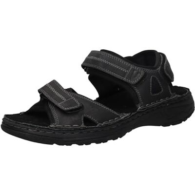 camel active Herren 58TRA01-400100 Sandale, schwarz, 41 EU camel active Herren 58TRA01-400100 Sandale, schwarz, 41 EU