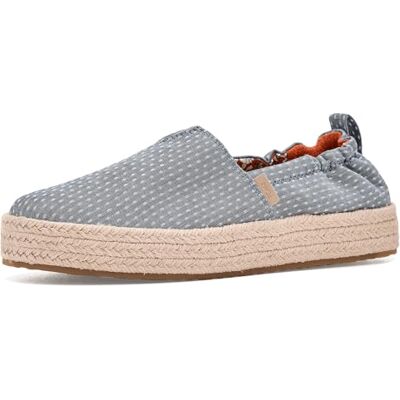 TOMS Valencia Plateau, Niagara Mist Chambray Dot, 35 EU TOMS Valencia Plateau, Niagara Mist Chambray Dot, 35 EU