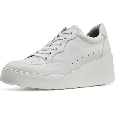 FLY London DERK742FLY, Sneaker Women's Fashion Shoes, White, 38 FLY London DERK742FLY, Sneaker Women's Fashion Shoes, White, 38