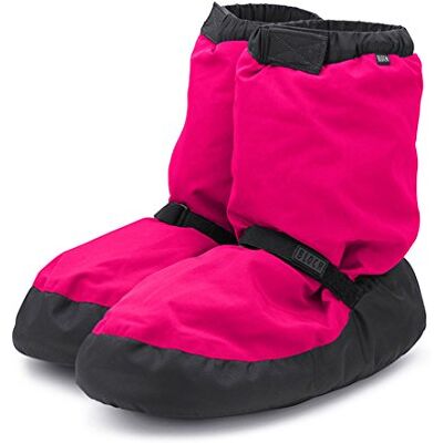 Bloch Damen Warm Up Bootie Tanzschuh, Fluoreszierendes pink, Large Bloch Damen Warm Up Bootie Tanzschuh, Fluoreszierendes pink, Large