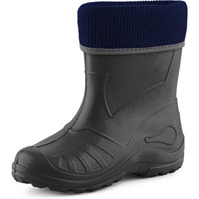 Ladeheid Kinder Mädchen Jungen Federleichte Eva Thermo Gummistiefel Gefüttert KL058 (Graphit, 22 EU) Ladeheid Kinder Mädchen Jungen Federleichte Eva Thermo Gummistiefel Gefüttert KL058 (Graphit, 22 EU)
