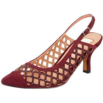 Eferri Agatar, Absatzschuhe für Damen, Burgunderrot, 38 EU Eferri Agatar, Absatzschuhe für Damen, Burgunderrot, 38 EU