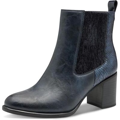 MARCO TOZZI Damen 2-25386-45 Stiefelette, Dk.Navy Comb, 38 EU MARCO TOZZI Damen 2-25386-45 Stiefelette, Dk.Navy Comb, 38 EU