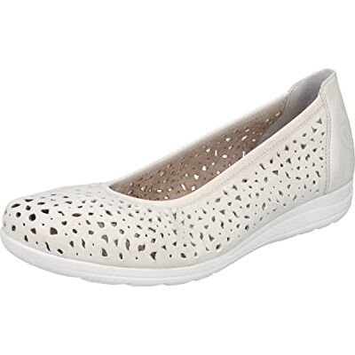 Rieker Damen Ballerinas L9365-60 beige Gr. 42 Rieker Damen Ballerinas L9365-60 beige Gr. 42