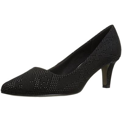Easy Street Damen-Pumps spitzer Schuhspitze, Schwarz, 37.5 EU Easy Street Damen-Pumps spitzer Schuhspitze, Schwarz, 37.5 EU
