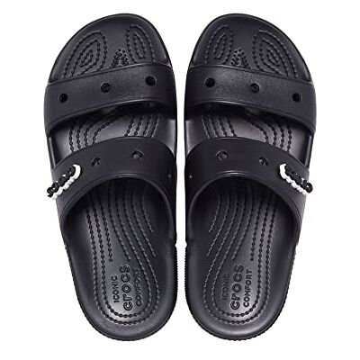 Crocs Unisex Erwachsene Classic Sandal Sandalen, Black, 48/49 EU Crocs Unisex Erwachsene Classic Sandal Sandalen, Black, 48/49 EU