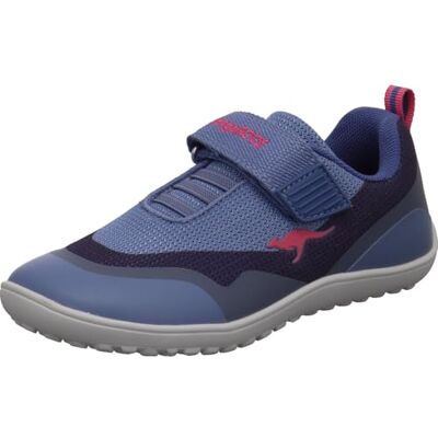 KangaROOS Mädchen K-bfk Baremote Ev Barfussschuhe, Grisaille Daisy Pink, 34 EU KangaROOS Mädchen K-bfk Baremote Ev Barfussschuhe, Grisaille Daisy Pink, 34 EU
