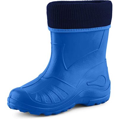 Ladeheid Kinder Mädchen Jungen Federleichte Eva Thermo Gummistiefel Gefüttert KL058 (Blau, 29 EU) Ladeheid Kinder Mädchen Jungen Federleichte Eva Thermo Gummistiefel Gefüttert KL058 (Blau, 29 EU)