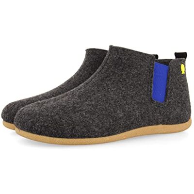 HOT POTATOES ESTEMBERG, Hausschuh Herren, Gris Oscur, 46 EU HOT POTATOES ESTEMBERG, Hausschuh Herren, Gris Oscur, 46 EU