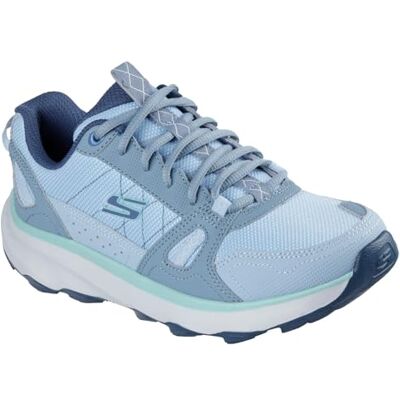 Skechers Damen Ridge Oak Gateway Trail Turnschuhe, Natural Leather/Textile/Blue Synthetic, 37.5 EU Skechers Damen Ridge Oak Gateway Trail Turnschuhe, Natural Leather/Textile/Blue Synthetic, 37.5 EU