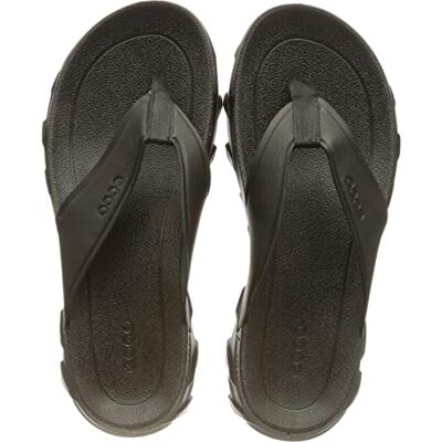Ecco Unisex Sandale, Flip Flop, Schwarz, 40 EU Ecco Unisex Sandale, Flip Flop, Schwarz, 40 EU