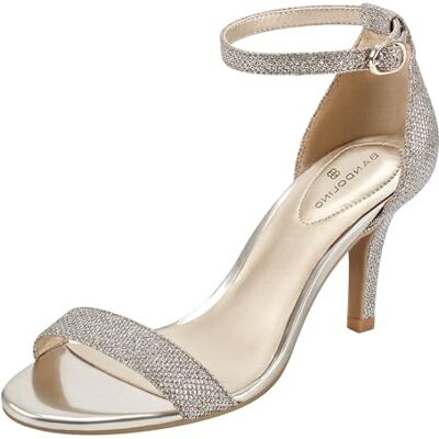 Bandolino Damen Madia Sandalen mit Absatz, Gold, 39 EU Bandolino Damen Madia Sandalen mit Absatz, Gold, 39 EU
