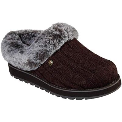 Skechers Damen Keepsakes Ice Angel Low-Top Slipper, Chocolate, 35 EU Skechers Damen Keepsakes Ice Angel Low-Top Slipper, Chocolate, 35 EU