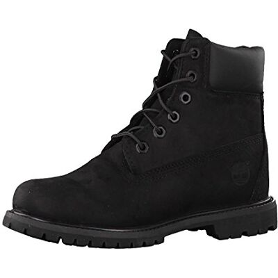 Timberland , Damen Kurzschaft Stiefel, Schwarz (Black Waterbuck) Timberland , Damen Kurzschaft Stiefel, Schwarz (Black Waterbuck)