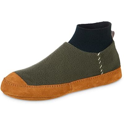 Acorn Polar-Fleece-Hausschuhe, Unisex, 1 Paar, Kiefer dunkel, 10.5-11.5 Women/9-10 Men Acorn Polar-Fleece-Hausschuhe, Unisex, 1 Paar, Kiefer dunkel, 10.5-11.5 Women/9-10 Men