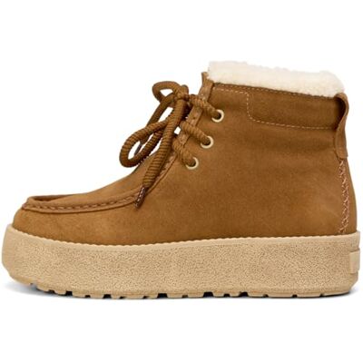 Marc O' Polo Marc OߴPolo Damen Schnürschuhe aus Veloursleder gefüttert, Braun (Cognac), 36 Marc O' Polo Marc OߴPolo Damen Schnürschuhe aus Veloursleder gefüttert, Braun (Cognac), 36
