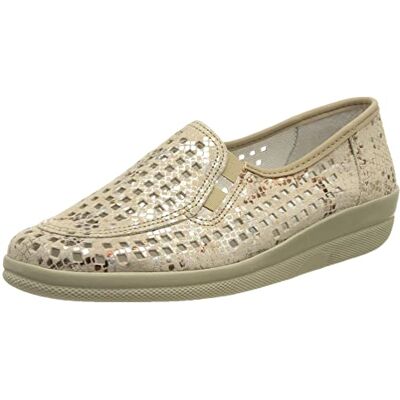 Comfortabel 940128-08, Damen-Mokassin, beige, 34.5 EU Comfortabel 940128-08, Damen-Mokassin, beige, 34.5 EU
