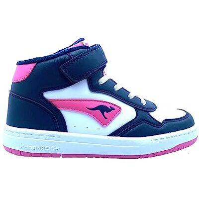 KangaROOS Mädchen K-cp Jumbo Ev Sneaker, Dk Navy Daisy Pink, 40 EU KangaROOS Mädchen K-cp Jumbo Ev Sneaker, Dk Navy Daisy Pink, 40 EU