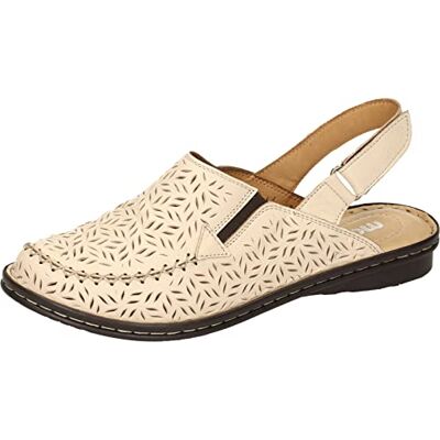 Manitu 820011-08, Mokassin für Damen, Beige, 39 EU, beige, 39 EU Manitu 820011-08, Mokassin für Damen, Beige, 39 EU, beige, 39 EU