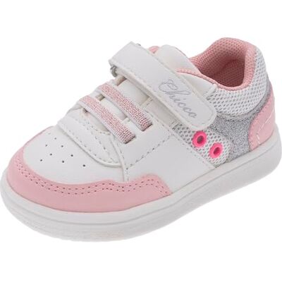 Chicco Mädchen Sneaker mit elastischen Schnürsenkeln und Klettverschluss 261 Chicco Mädchen Sneaker mit elastischen Schnürsenkeln und Klettverschluss 261