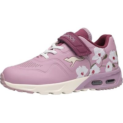 KangaROOS Mädchen Kx-mega Multi Ev Sneaker, Grape Flower Fusion, 37 EU KangaROOS Mädchen Kx-mega Multi Ev Sneaker, Grape Flower Fusion, 37 EU