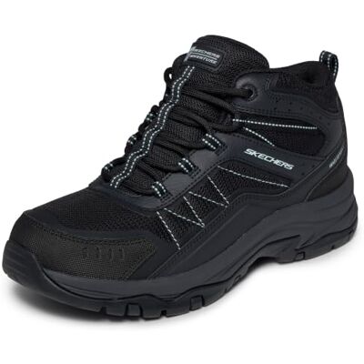 Skechers Damen Trego Ashaway Turnschuhe, Black Leather Charcoal Synthetic Textile, 39 EU Skechers Damen Trego Ashaway Turnschuhe, Black Leather Charcoal Synthetic Textile, 39 EU