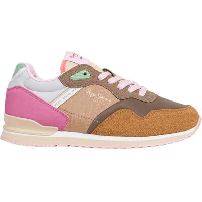 Pepe Jeans Mädchen London Logo G Sneak, Brown Tobacco Brown Pepe Jeans Mädchen London Logo G Sneak, Brown Tobacco Brown