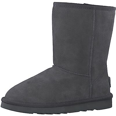 S. Oliver Damen Winterstiefel ohne Absatz aus Wildleder Gefüttert, Grau (Graphite), 36 EU S. Oliver Damen Winterstiefel ohne Absatz aus Wildleder Gefüttert, Grau (Graphite), 36 EU