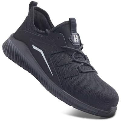 Blackrock Breeze Sicherheitsschuhe für Herren und Damen, Arbeitsschuhe mit Stahlkappe, leichte Verbundwerkstoffe, leichte Zwischensohle, Arbeitsstiefel, Arbeitsschuhe, Sicherheitsschuhe, Schwarz, Blackrock Breeze Sicherheitsschuhe für Herren und Damen, Arbeitsschuhe mit Stahlkappe, leichte Verbundwerkstoffe, leichte Zwischensohle, Arbeitsstiefel, Arbeitsschuhe, Sicherheitsschuhe, Schwarz,