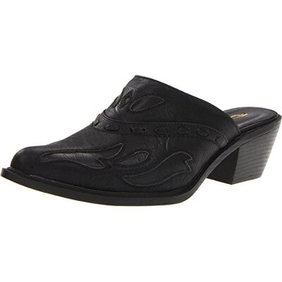 ROPER Damen Westernstiefel mit Spitze und Unterlage, Schwarz, 38 EU ROPER Damen Westernstiefel mit Spitze und Unterlage, Schwarz, 38 EU
