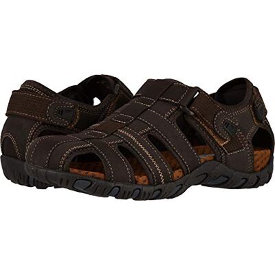 Nunn Bush Herren Rio Bravo Fisherman, Geschlossene Zehenpartie, Outdoor Sandale, braun, 47 EU Nunn Bush Herren Rio Bravo Fisherman, Geschlossene Zehenpartie, Outdoor Sandale, braun, 47 EU