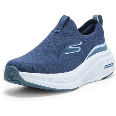 Skechers Women's Go Run Elevate 2.0 Cadena Sneaker, Marineblau/blau, 7 Wide Skechers Women's Go Run Elevate 2.0 Cadena Sneaker, Marineblau/blau, 7 Wide