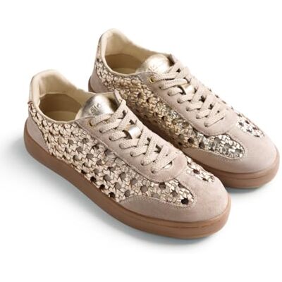 GIOSEPPO Damen Ijebu Sneaker, Gold, 41 EU GIOSEPPO Damen Ijebu Sneaker, Gold, 41 EU