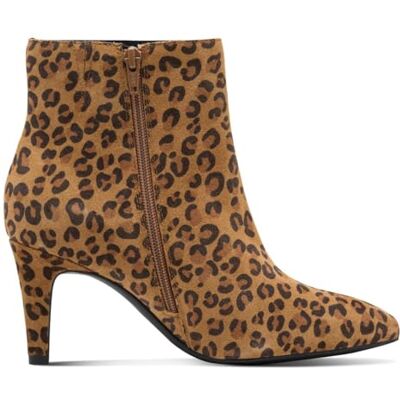 S. Oliver Damen Stiefeletten mit Absatz aus Leder Elegant, Mehrfarbig (Leopard), 38 EU S. Oliver Damen Stiefeletten mit Absatz aus Leder Elegant, Mehrfarbig (Leopard), 38 EU