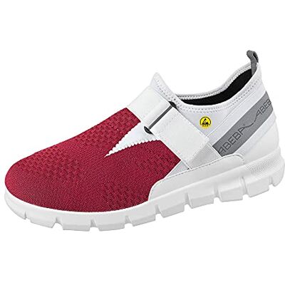 Abeba 37374 ESD-Slipper Bordeaux/weiß 45 Abeba 37374 ESD-Slipper Bordeaux/weiß 45