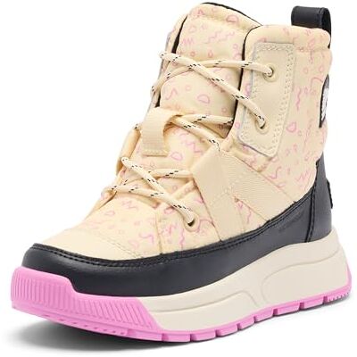 Sorel Youth Whitney III MID WP Mode-Stiefel, Honey White, Black, 35 EU Sorel Youth Whitney III MID WP Mode-Stiefel, Honey White, Black, 35 EU