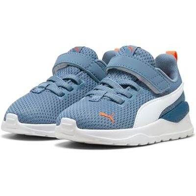 Puma Unisex Baby ANZARUN LITE AC INF Sneaker, COOL Blue White-ORANGE GLO, 21 EU Puma Unisex Baby ANZARUN LITE AC INF Sneaker, COOL Blue White-ORANGE GLO, 21 EU