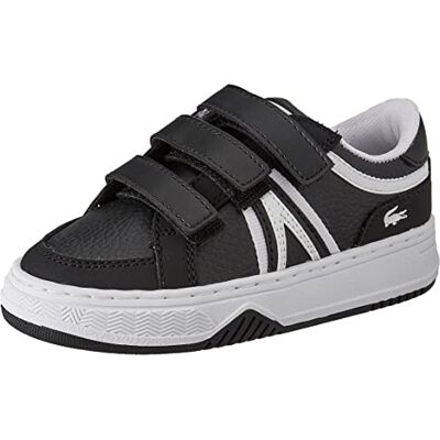 Lacoste Unisex Baby Low-Top Sneaker L001 222 1 Sui, Kleinkinder Halbschuhe,Klettverschluss,Babies,Kinderschuhe,SCHWARZ/Weiss (312),20 EU / 4 UK Lacoste Unisex Baby Low-Top Sneaker L001 222 1 Sui, Kleinkinder Halbschuhe,Klettverschluss,Babies,Kinderschuhe,SCHWARZ/Weiss (312),20 EU / 4 UK