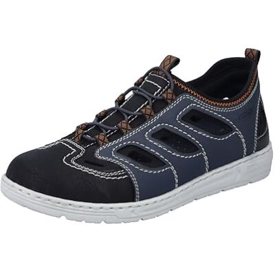 Rieker Herren Halbschuhe 08665-14 blau Gr. 40 Rieker Herren Halbschuhe 08665-14 blau Gr. 40