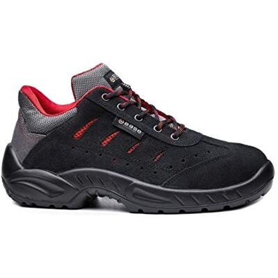 BASE Protection B168B Zapato Negro/Rojo SMART S1P SRC-42 BASE Protection B168B Zapato Negro/Rojo SMART S1P SRC-42
