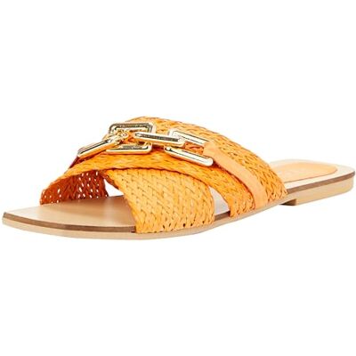 CELOCIA Damen Sandalen, ORANGE, 37 EU CELOCIA Damen Sandalen, ORANGE, 37 EU