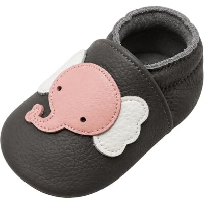 YALION Krabbelschuhe Baby Weiche Leder Lauflernschuhe Junge Mädchen Baby Leder Krabbelschuhe Wildledersohle Leicht Rutschfest, Elastische Knöchel, Komfort Lederpuschen Baby für 0-3 Jahre YALION Krabbelschuhe Baby Weiche Leder Lauflernschuhe Junge Mädchen Baby Leder Krabbelschuhe Wildledersohle Leicht Rutschfest, Elastische Knöchel, Komfort Lederpuschen Baby für 0-3 Jahre