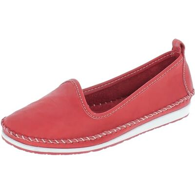 Andrea Conti Damen Slipper Mokassin aus weichem Leder im Boho Style 0027449 Andrea Conti Damen Slipper Mokassin aus weichem Leder im Boho Style 0027449