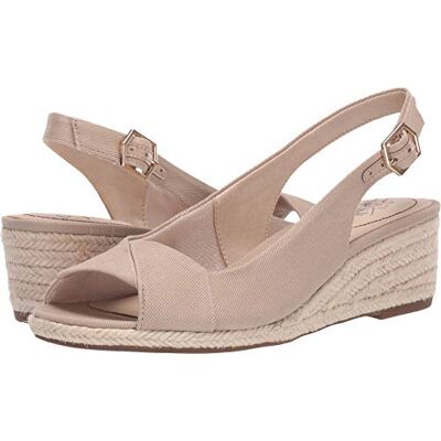 LifeStride Damen Socialite Espadrilles, Taupe, 37 EU Weit LifeStride Damen Socialite Espadrilles, Taupe, 37 EU Weit