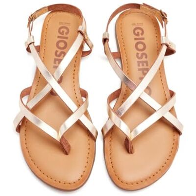 GIOSEPPO Damen Lelex Sandale, Gold, 41 EU GIOSEPPO Damen Lelex Sandale, Gold, 41 EU