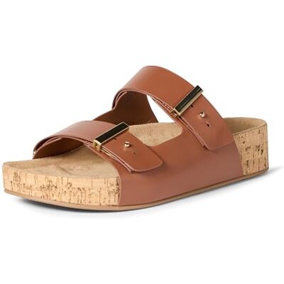 Amazon Damen Sandalen aus Kork, Bräunen, 39.5 EU Amazon Damen Sandalen aus Kork, Bräunen, 39.5 EU